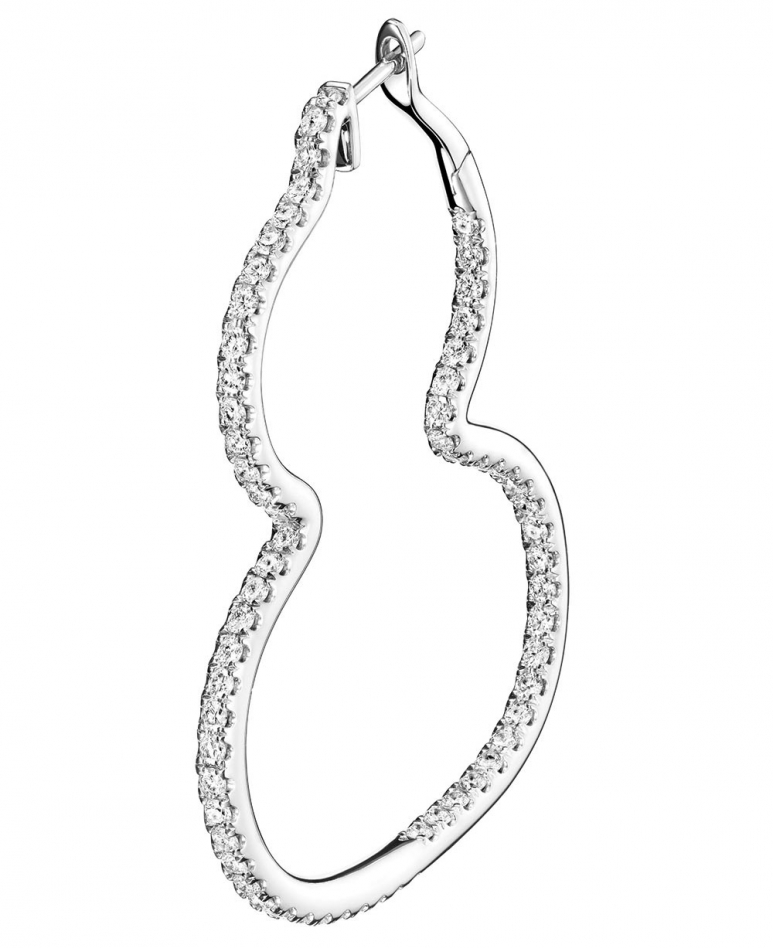 Qeelin-Wulu系列18K白金镶钻石环形葫芦耳环.jpg