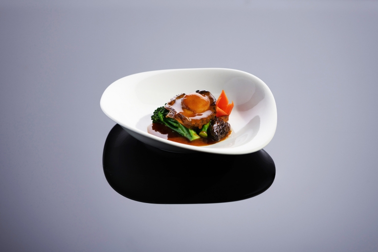 4羊肚菌鲜鲍 Abalone with morel mushroom in oyster sauce.jpg