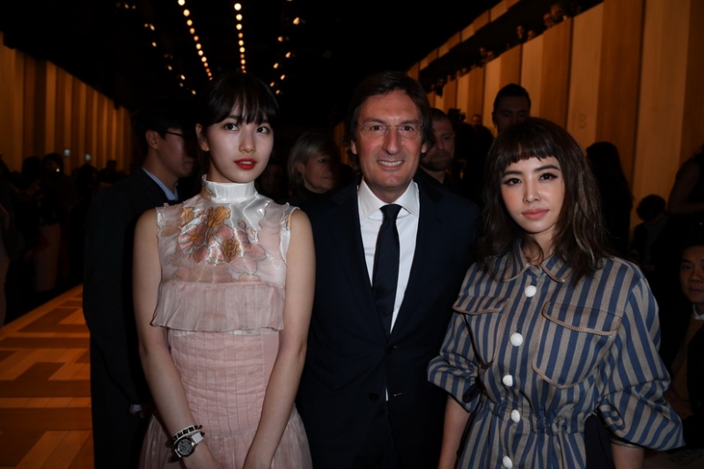 Bae Suzy, Pietro Beccari and Jolin Tsai @ FENDI WFW 2017-18 Fashion Show_调整大小.JPG