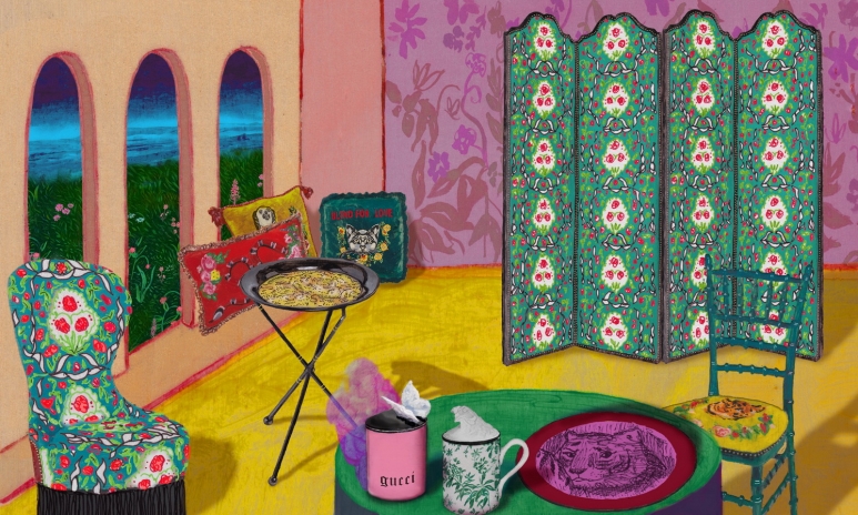 Gucci D&eacute;cor Collection_Illustration_Courtesy of Alex Merry_03  4.jpg
